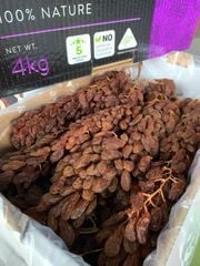 Nho Khô Nguyên Cành Premium Australian Clusters VIP Thùng Tím 4kg