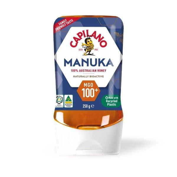 Capilano Manuka MGO 100+ - Mật Ong Manuka Lọ 250g