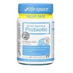 Men Vi Sinh Cho Người Lớn Life Space Broad Spectrum Probiotic Lọ 90 Viên