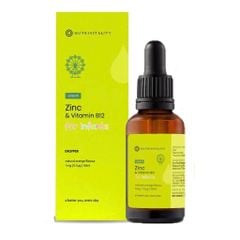 Kẽm Giọt Anh Nutrivitality Zinc & Vitamin B12 Hỗ Trợ Tăng Đề Kháng Cho Bé 30ml