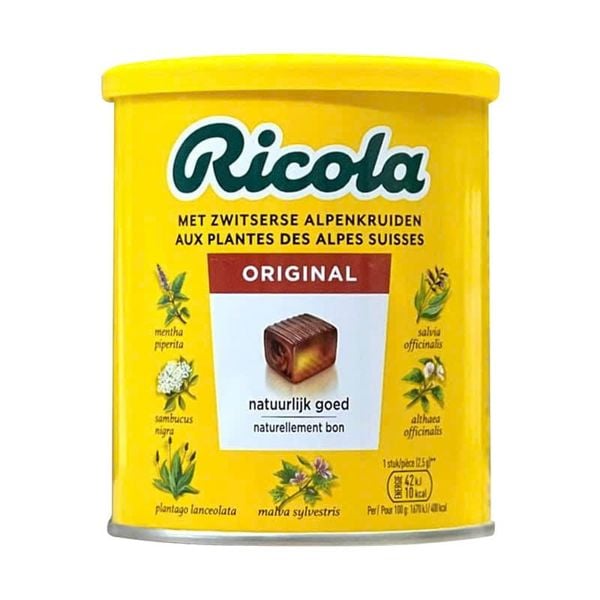 Kẹo Ngậm Ho Thảo Dược Ricola Của Đức Lọ 250g