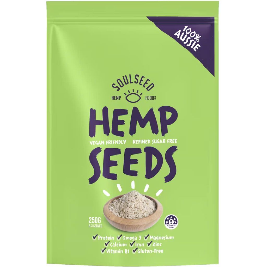 Hạt Cây Gai Dầu Hữu Cơ Hemp Seeds Gói 250g