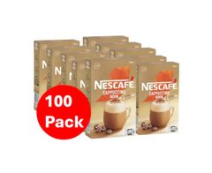 Nescafe Cappuccino Decaf - Cafe Pha Sẵn Hộp 10 gói