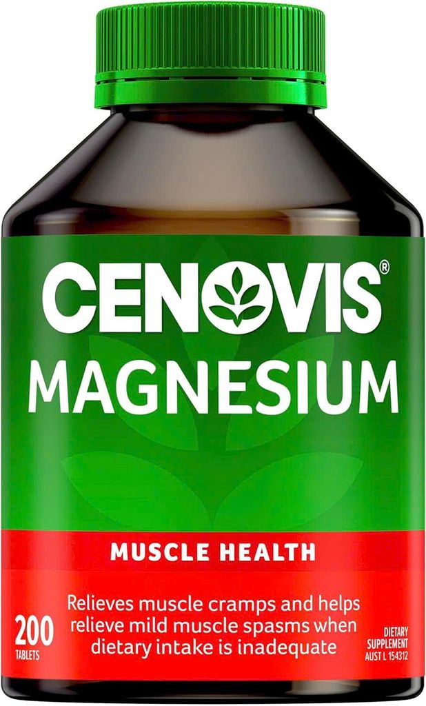 Viên Uống Bổ Sung Magie Cenovis Magnesium Lọ 200 Viên