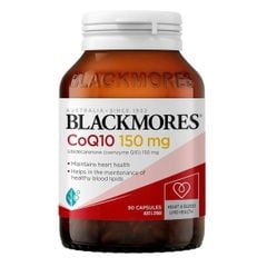 Viên Uống Hỗ Trợ Tim Mạch Blackmores CoQ10 150mg Lọ 90 Viên