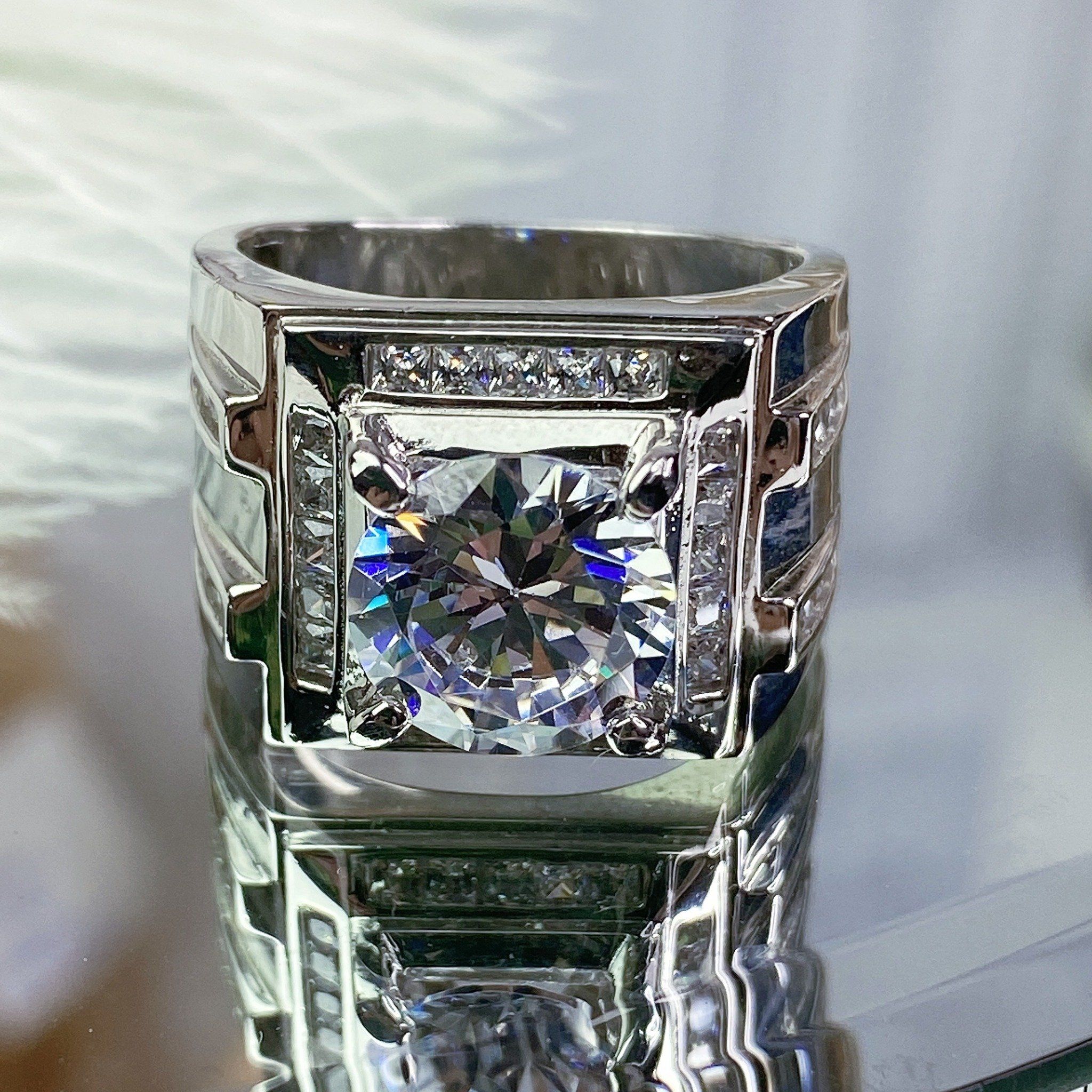  RMX058 10mm Nhẫn nam trơn 