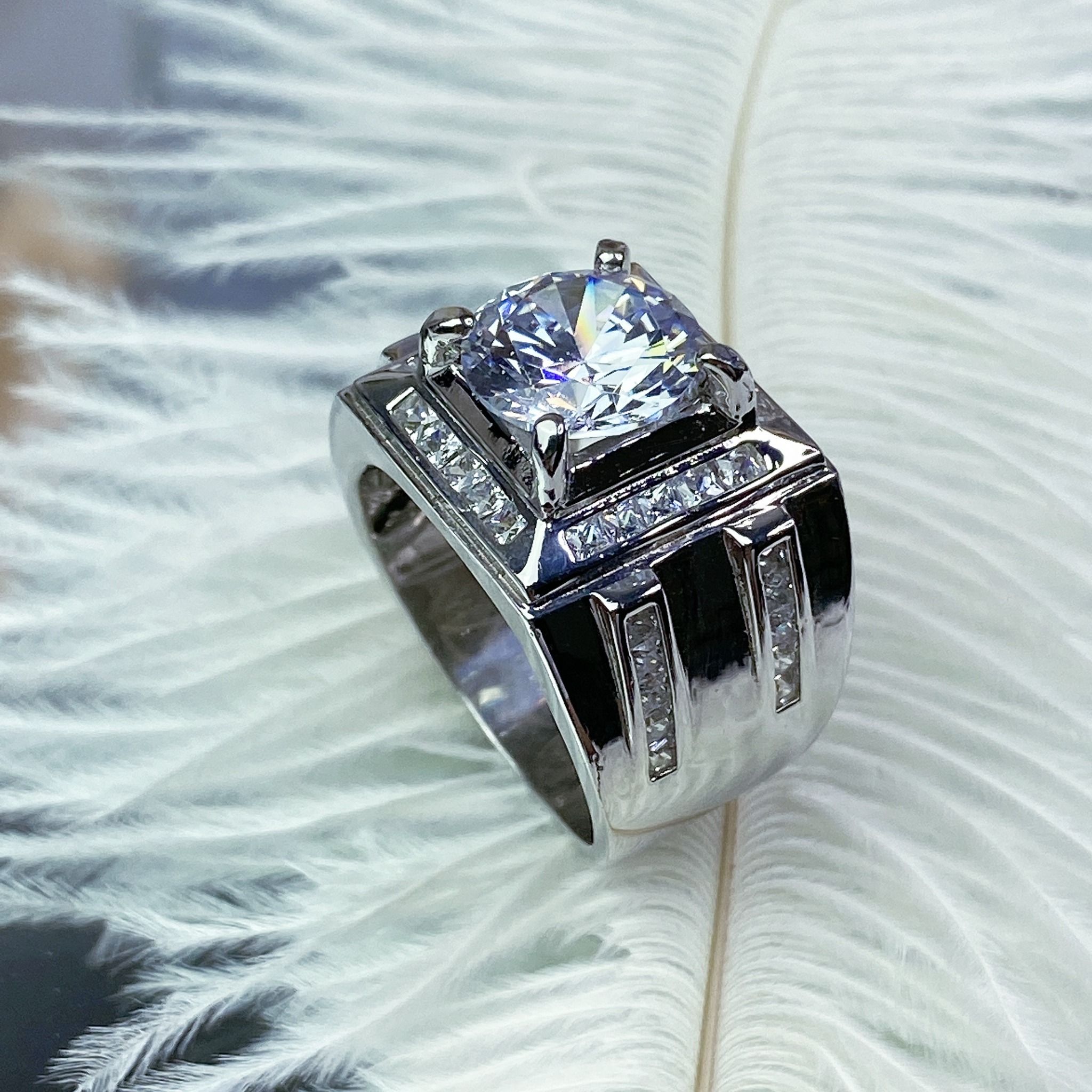  RMX058 10mm Nhẫn nam trơn 