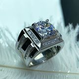  RMX058 10mm Nhẫn nam trơn 