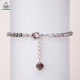  BGX044 Lắc tay đuôi phụng 4mm 