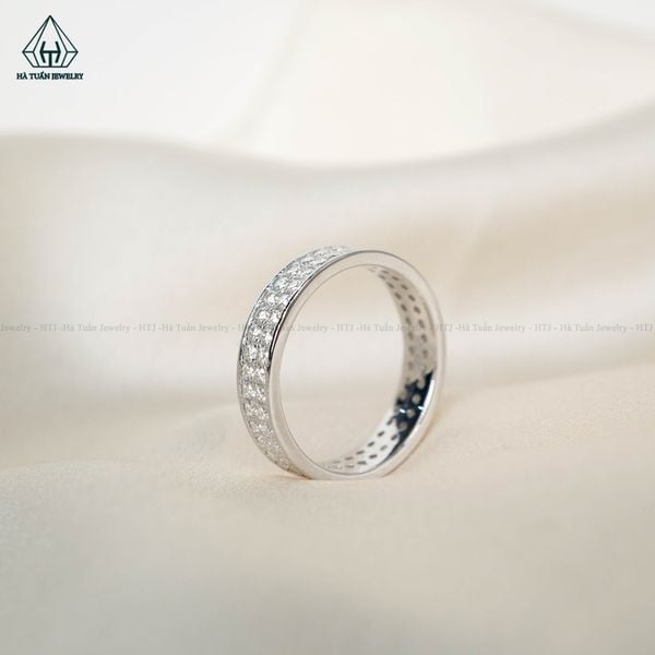  RX200 FULL MOIS 1.5mm Nhẫn 2 hàng đá 