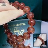  S058 VÒNG ĐÁ THẠCH ANH TÓC ĐỎ 