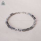  BGX056 3mm Lắc tay vuông xoắn móc máy 