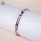  BGX056 4mm Lắc tay vuông xoắn móc máy 