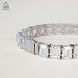  B862 6*8mm Lắc tay Emerald CZ 