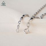  NC185 2.2mm Dây chuyền cà na xen kẽ 