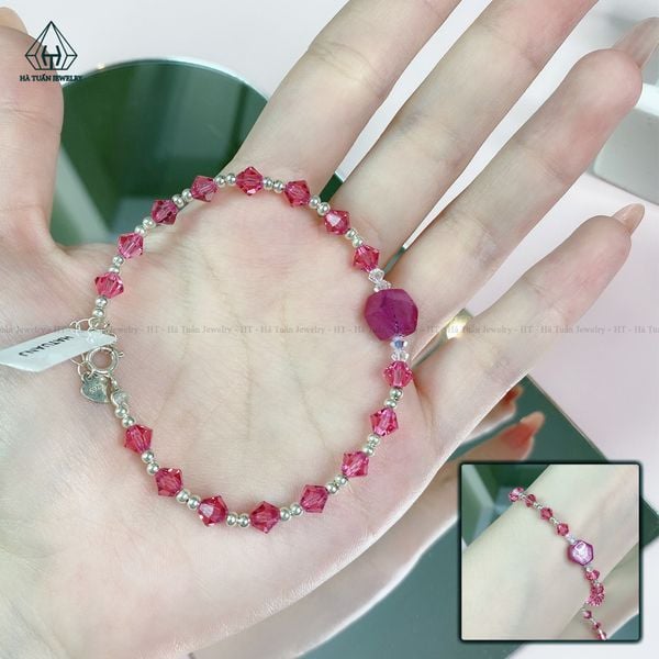  SC006 VÒNG ĐÁ RUBY PHỐI PHALE 