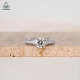  RX247 FULL MOIS 7mm Nhẫn nữ 1 vành 