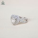  RX077 FULL MOIS viên chủ Heart Modified 7*7 1.2ct 