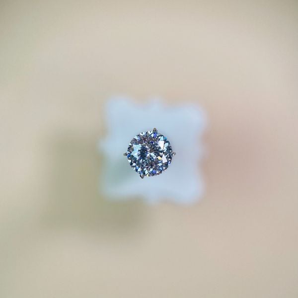  Moissanite trắng 161 giác MW161 