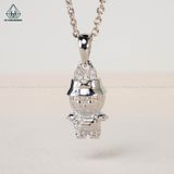  P387 Mặt dây Labubu đội nón 