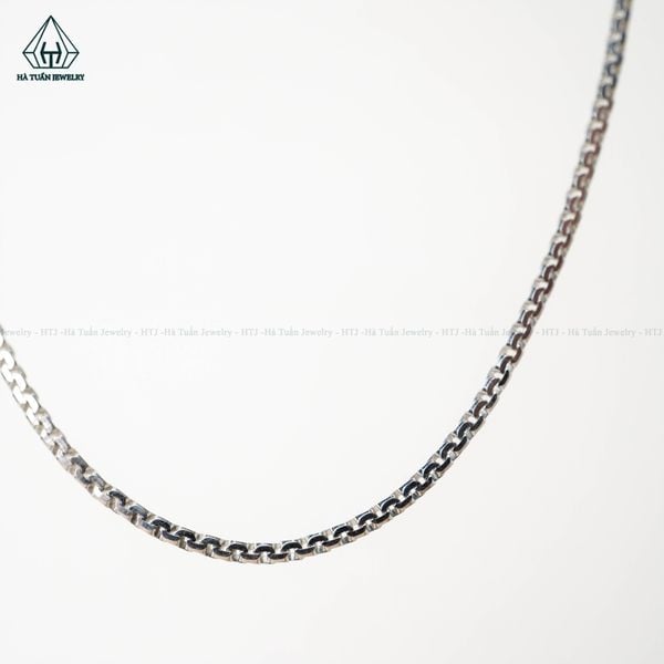  NCX007 1.2mm Dây chuyền hộp nhỏ 