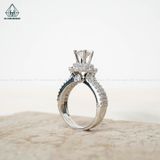  RX417 6mm Nhẫn nữ viền tròn 