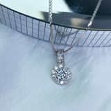  PX017 8mm Mặt dây hoa 