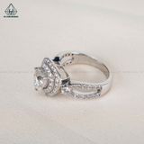  RX077 FULL MOIS viên chủ Heart Modified 7*7 1.2ct 