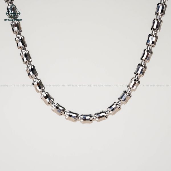  NCX051 Dây chuyền bi đốt trúc 3mm 