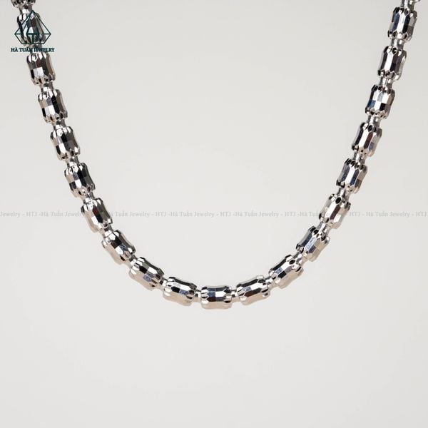  NCX051 Dây chuyền bi đốt trúc 4mm 