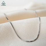  NCX007 1.2mm Dây chuyền hộp nhỏ 