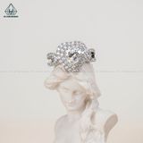  RX077 FULL MOIS viên chủ Heart Modified 7*7 1.2ct 