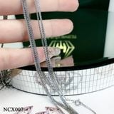  NCX007 1.2mm Dây chuyền hộp nhỏ 