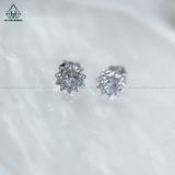  EX266 3.6mm Bông tai mặt trời chuôi đẩy 