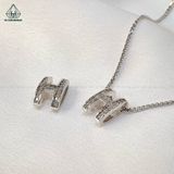  P386 Mặt dây chữ H 