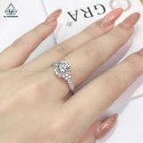  RX376 6.5mm Nhẫn nữ mặt tròn 