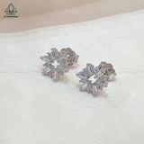  E010 Bông tai bông tuyết 