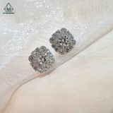  EX365 4.5mm Bông tai vuông 