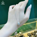  N432 Dây chuyền tim đá 