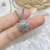  PX143 4mm Mặt dây phối baguette 