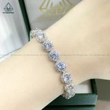  BGX087 Lắc tay full đá CZ 8mm 