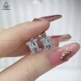  EX175 Bông tai khoen chữ H 