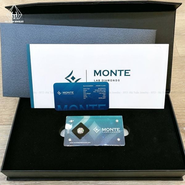  MOISSANITE MONTE TRẮNG 57 GIÁC MMW57 