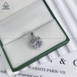  P353 Mặt đay chuyền tròn nơ 