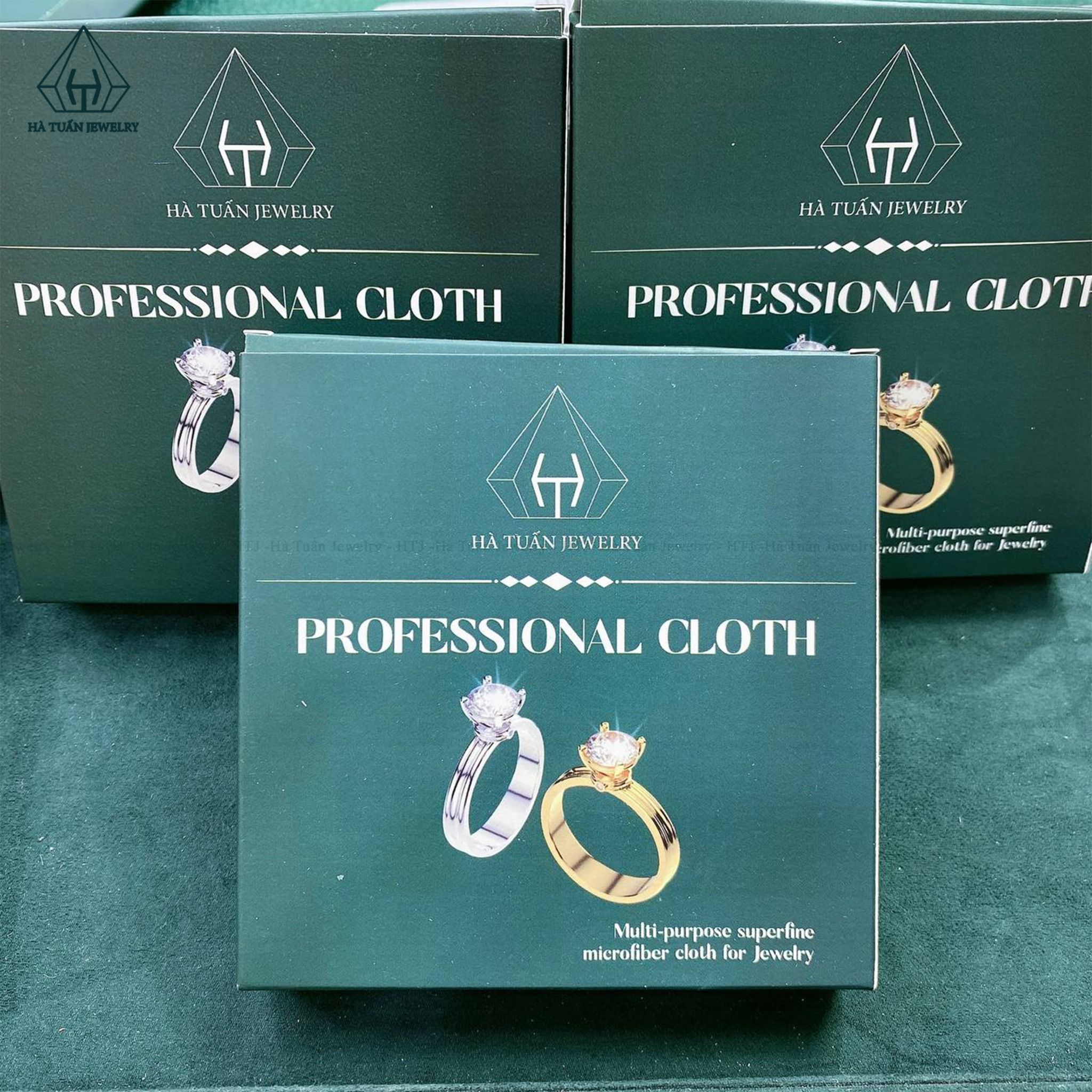  PK013 Khăn da cừu lau đá quý 