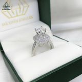  RX356 7.2mm Nhẫn nữ mặt vuông 