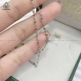  A361 Lắc chân lá móc bạc máy 