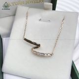 N513 Dây chuyền mặt thanh xoắn 