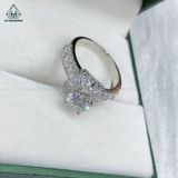  RX365 6mm Nhẫn nữ phối Baguette 