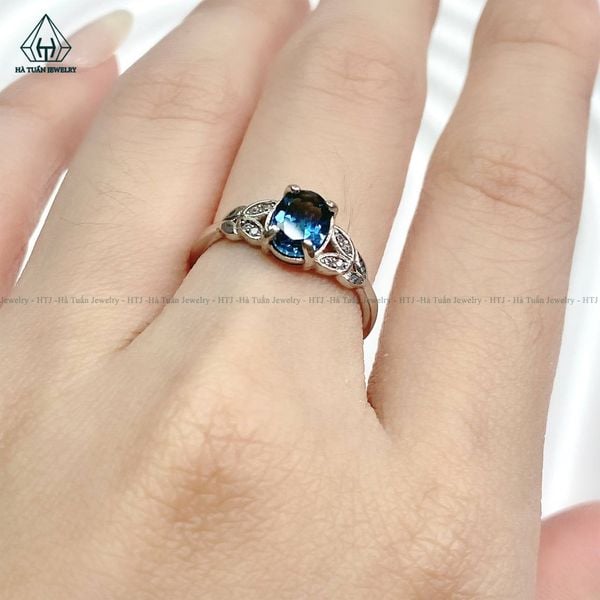  RS012 NHẪN ĐÁ TOPAZ 